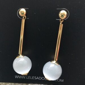 NWOT Lele Sadoughi drop earrings